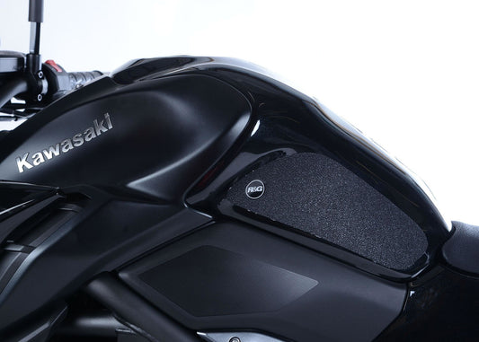 Kit 2pz.adesivi anti-scivolo serbatoio KAWASAKI Z900 / Z H2 '20- - nero