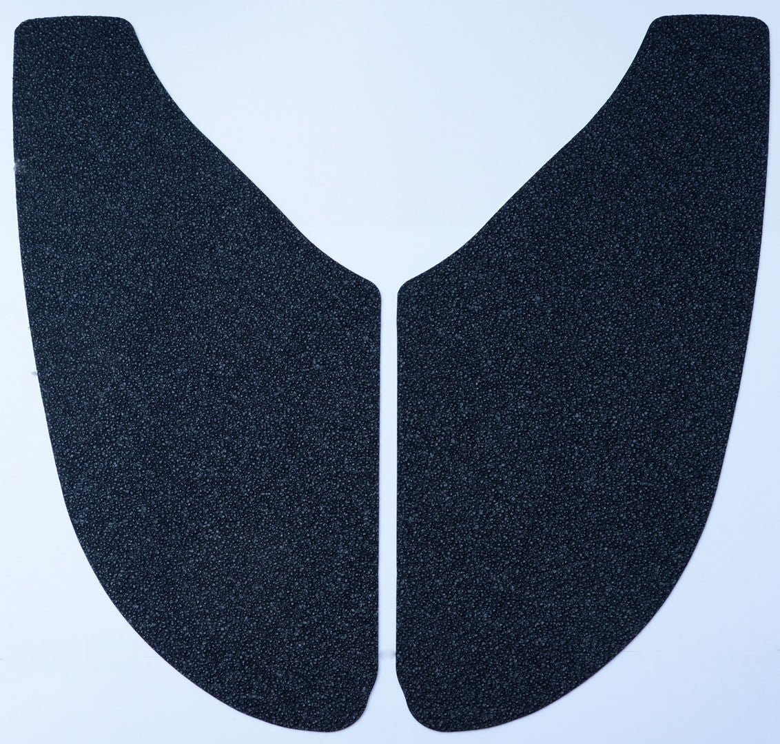 Kit 2pz.adesivi anti-scivolo serbatoio KAWASAKI ZX10R 2004/2005 - nero