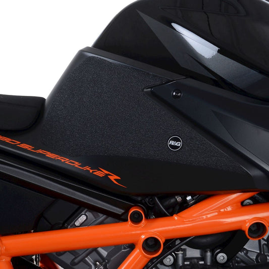 Kit 2pz.adesivi anti-scivolo serbatoio KTM 1290 Super Duke R '20- - trasparente