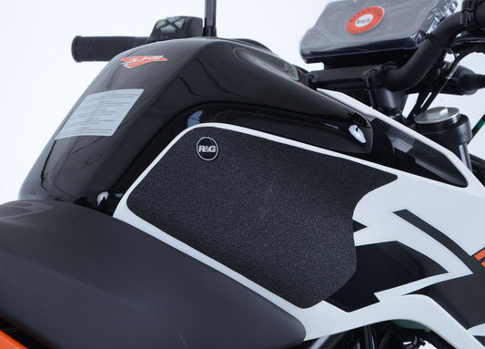 Kit 2pz.adesivi anti-scivolo serbatoio KTM Duke 125 '17- - trasparente