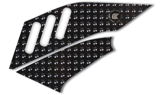 Adesivi serbatoio moto per Ducati Diavel V4 colore Nero, tipo Eazi-Grip SIL
