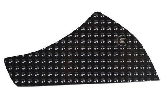 Adesivi serbatoio per Triumph Tiger 900 2020-2022 colore Nero, tipo Eazi-Grip EVO