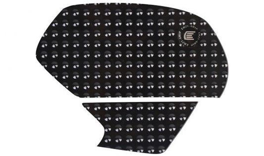 Adesivi serbatoio per Yamaha MT-09 2021-2022 colore Nero, tipo Eazi-Grip EVO