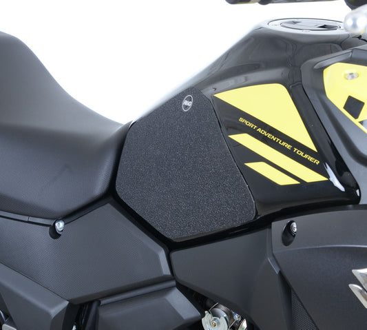 Kit 2pz.adesivi anti-scivolo serbatoio SUZUKI V-STROM 250 - trasparente
