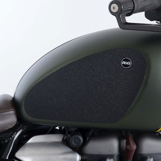Kit 2pz.adesivi anti-scivolo serbatoio Triumph Scrambler 1200 XC/XE '19- - trasparente