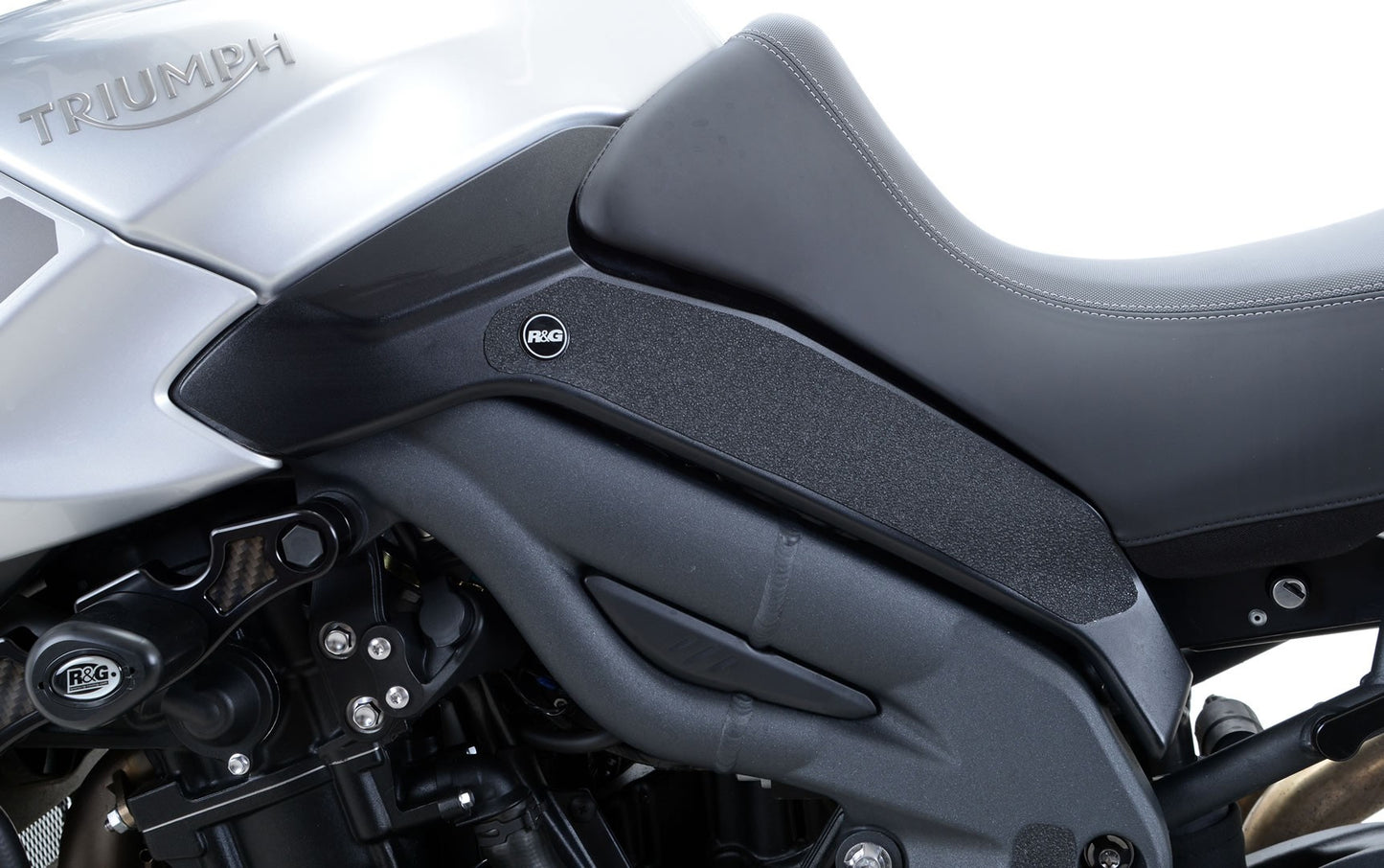 Kit 2pz.adesivi anti-scivolo serbatoio TRIUMPH Tiger 1050 Sport '16- - trasparente