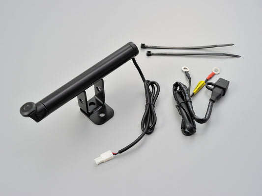 Barra multifunzione + presa USB - su vite, diam.155 mm