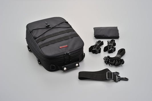 Borsa da sella "HENLYBEGINS" DH-722/A4 , 7-12 lt - NERO