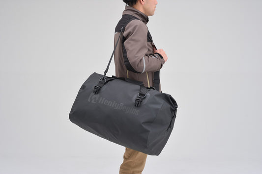 Borsa da sella "HENLYBEGINS" DH-749 - ROSSO - impermeabile
