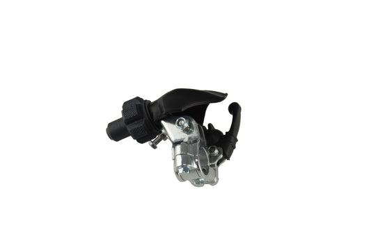 BRACCIALE FRIZIONE YAMAHA YZF250/450 2009 CON LEVETTA DECOMPRESSORE E CUFFIA PARAPOLVERE/REGISTRO RAPIDO, ALLUMINIO LUCIDO
