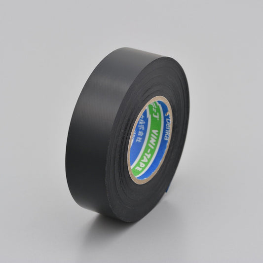 Nastro adesivo per cablaggio largo 19mm, PVC 25M