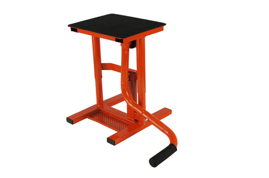 Cavalletto alzamoto off-road a Leva - smontabile colore arancio
