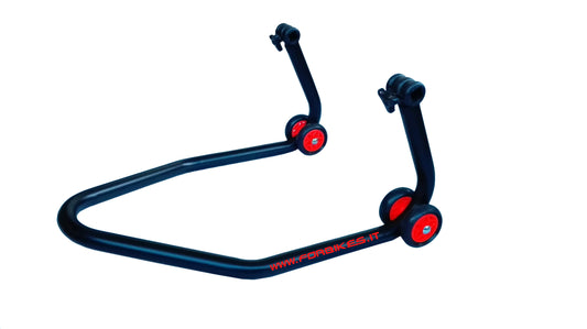 CAVALLETTO ANTERIORE SOTTOFORK C/DOPPIA RUOTA SENZA CURSORI FORBIKES