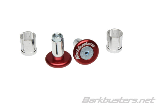 accessori Barkbusters - Contrappesi manubrio (anodizzati) - ROSSO
