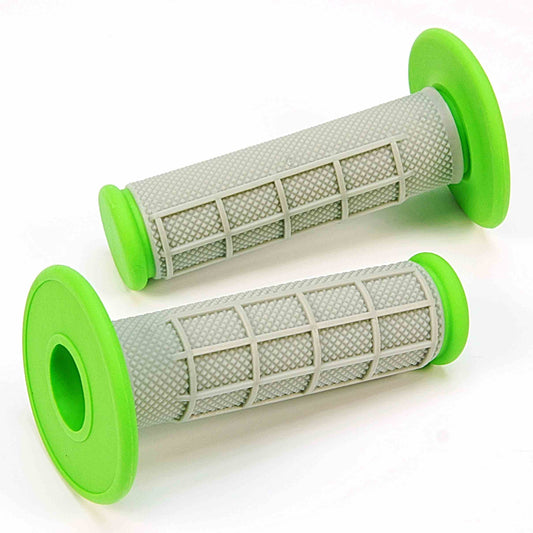 Coppia manopole off-road "GUM" colore Verde