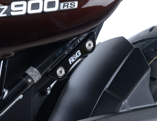 Placchette copri fori poggiapiedi posteriori (paio), Kawasaki Z900 / Z900RS