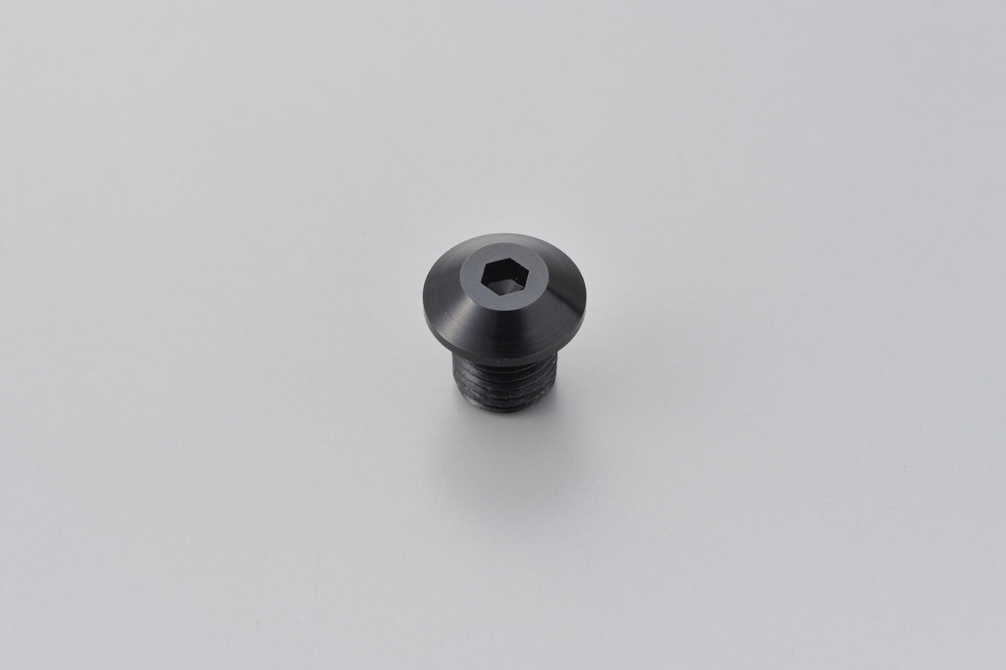 Tappo specchietto destro M10 x P1,25 anodizzato - NERO