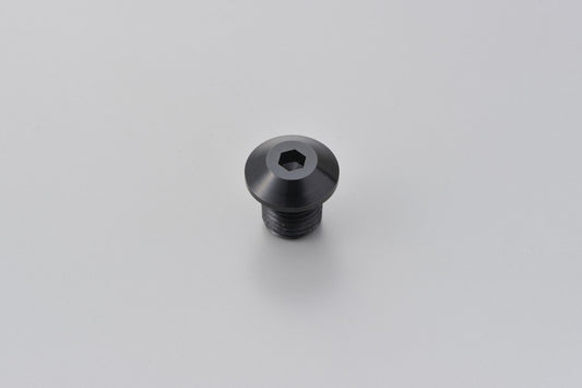 Tappo specchietto destro M10 x P1,25 anodizzato - NERO