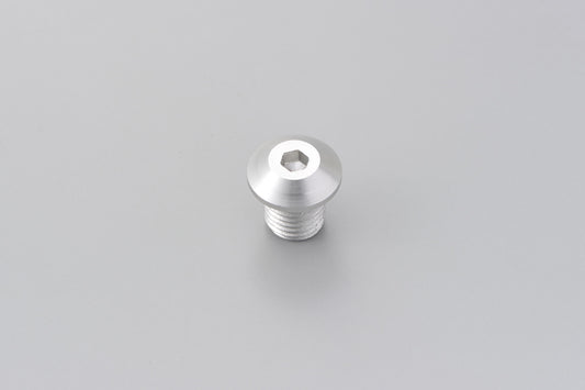 Tappo specchietto sinistro M10 x P1,25 anodizzato - ARGENTO
