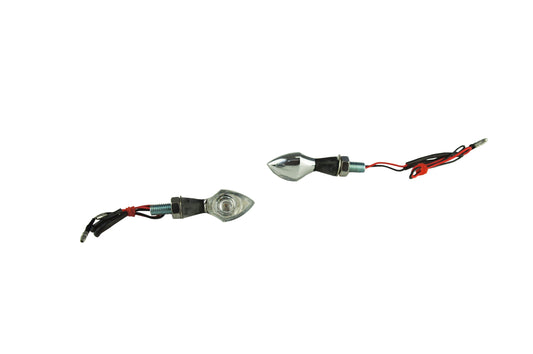 Cp.minifrecce a led MICROPIP omologate colore alluminio