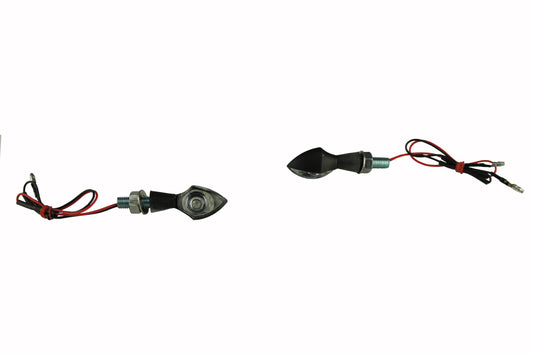 Cp.minifrecce a led MICROPIP omologate colore nero
