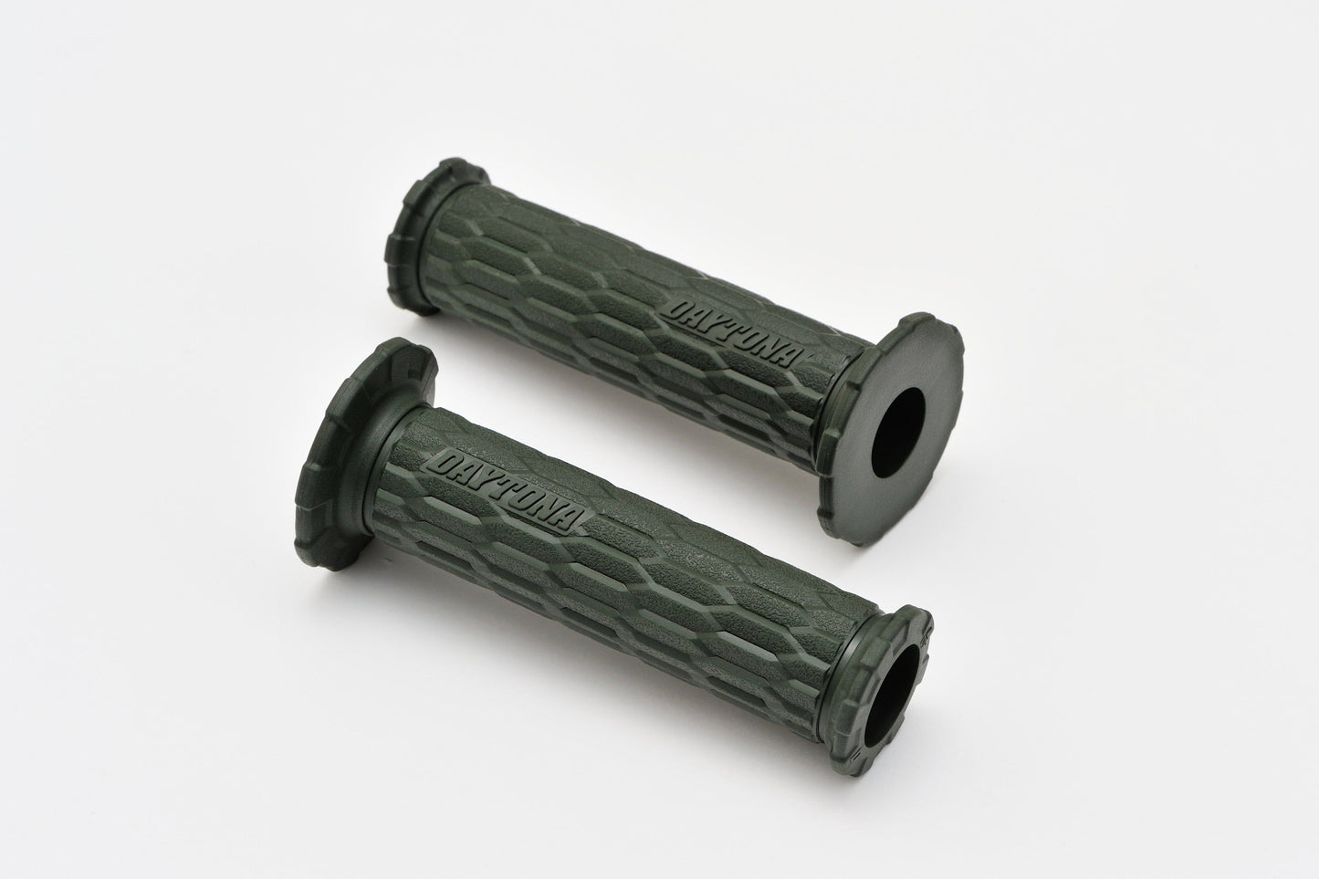Cp.manopole GRIPPY GRIP GGD-AMI, verde scuro, finale aperto