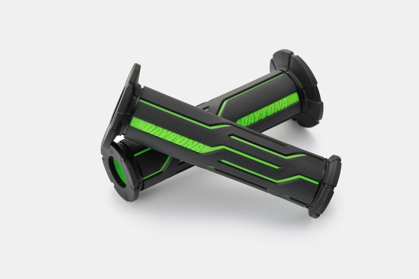 Cp.manopole GRIPPY GRIP GGD-LINE, verde, finale aperto
