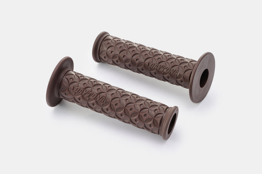 Cp.manopole GRIPPY GRIP GGD-NINJA, marrone, finale aperto