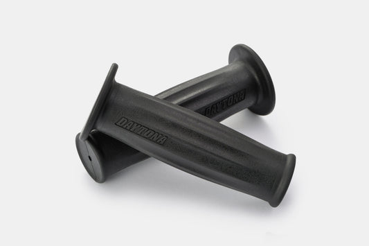 Cp.manopole GRIPPY GRIP GGDI-ARC I, nero, finale chiuso (manubri 25,4mm)