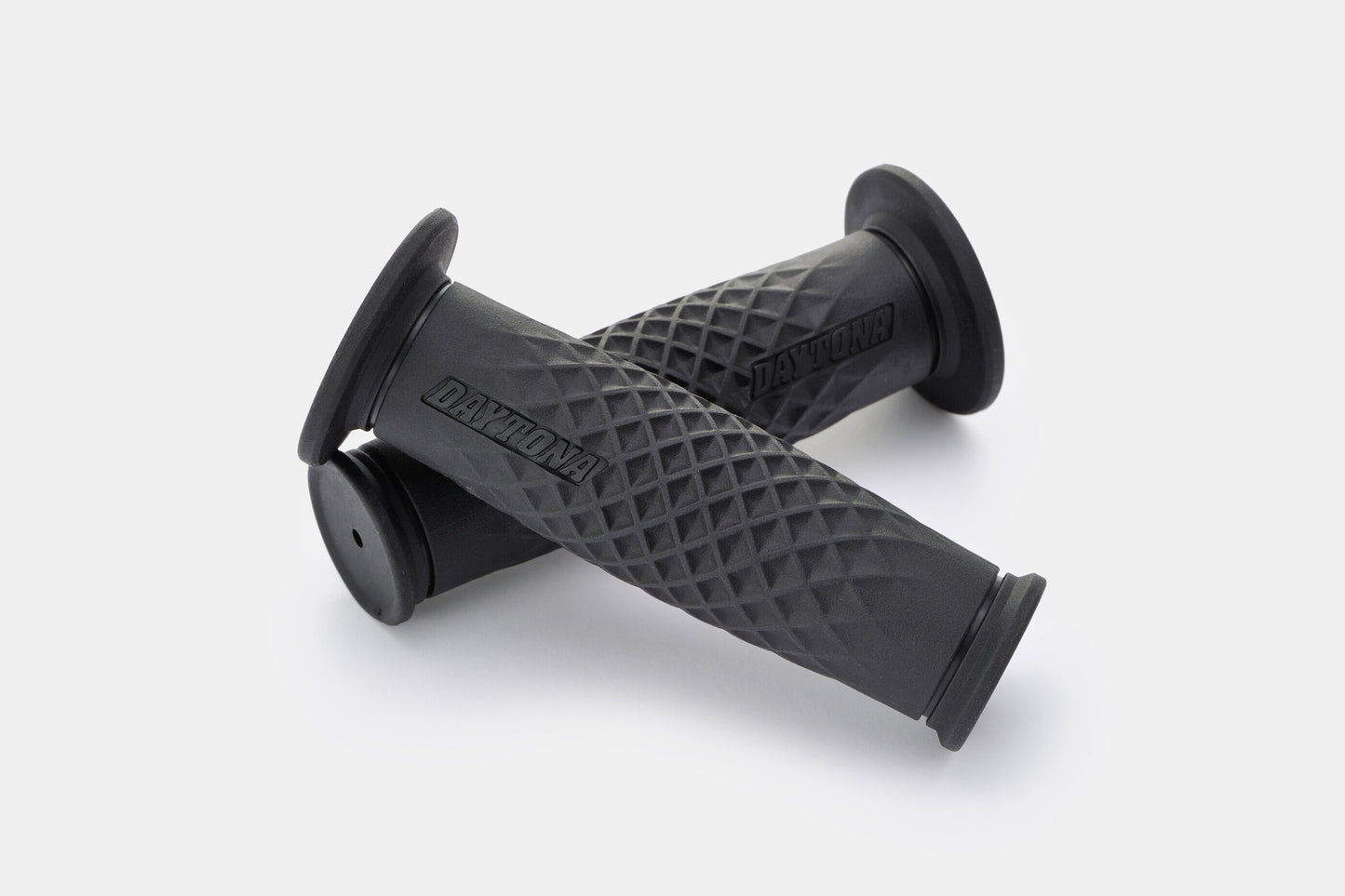 Cp.manopole GRIPPY GRIP GGDI-ARC III, nero, finale chiuso (manubri 25,4mm)