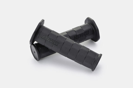 Cp.manopole GRIPPY GRIP GGDI-OCTA, nero, finale chiuso (manubri 25,4mm)