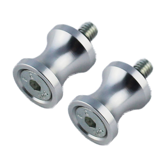 Coppia nottolini cavalletto vite M6 Silver
