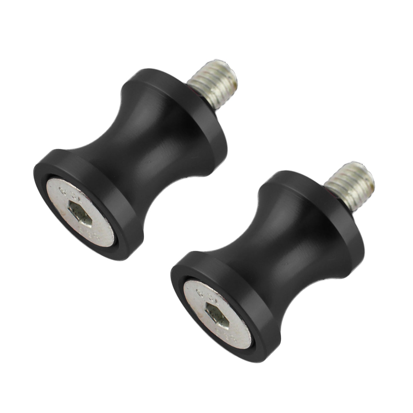 Coppia nottolini cavalletto vite M6 Nero