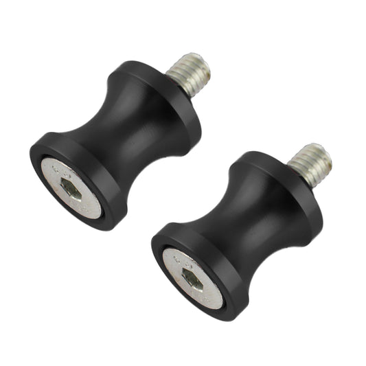 Coppia nottolini cavalletto vite M6 Nero