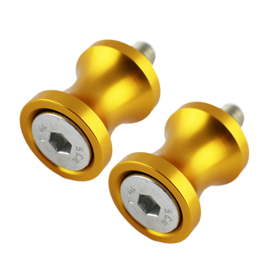 Coppia nottolini cavalletto vite M6 Giallo