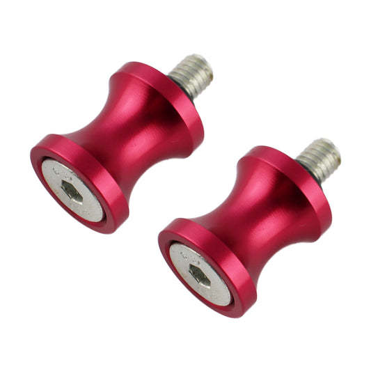 Coppia nottolini cavalletto vite M6 Rosso