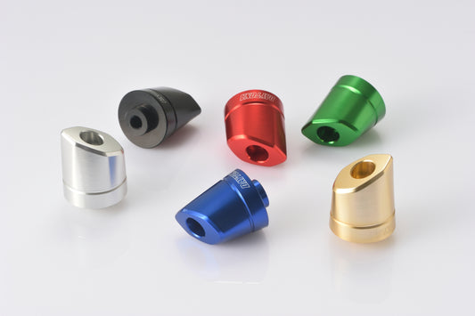 Cp.stabilizzatori manubrio CNC "CANARD" - BLU