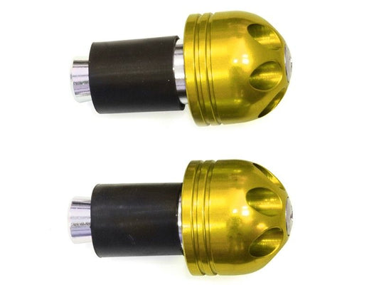 CP.STABILIZZATORI MANUBRIO TRAFORATO ALLUMINIO CODULO 14/19 UNIV. colore Oro