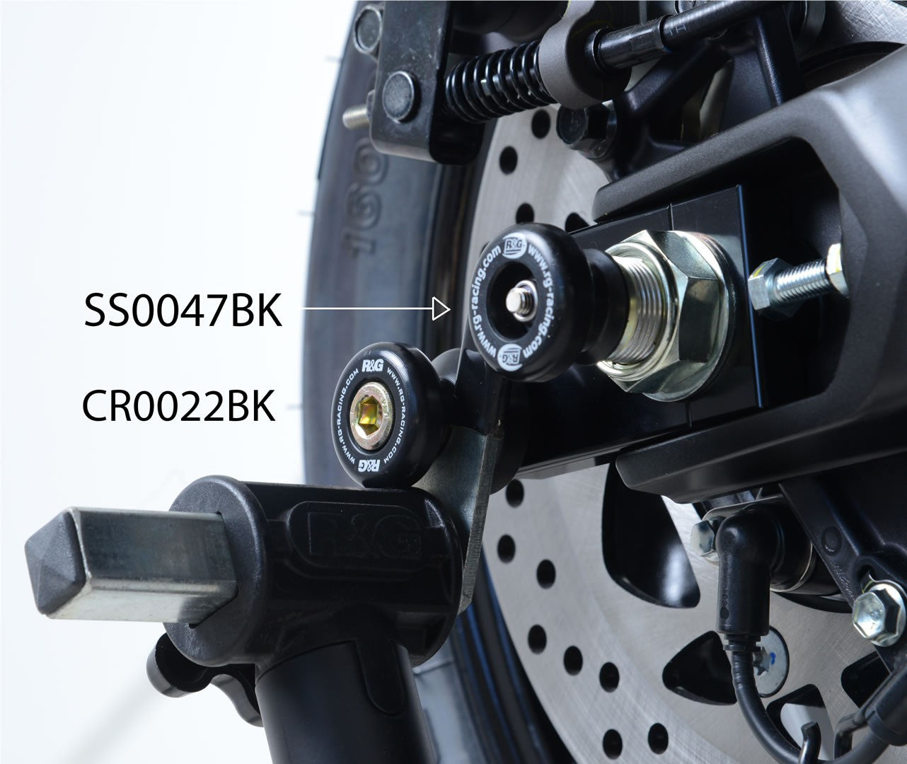 Cursori perno ruota posteriore, Yamaha T-MAX 530 '17- / TMAX 560 '20-