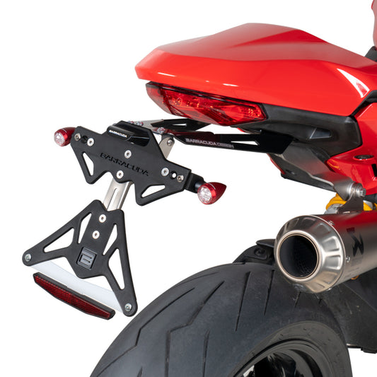 PORTATARGA RECLINABILE - barracuda Motorbike Ducati Supersport 17-20