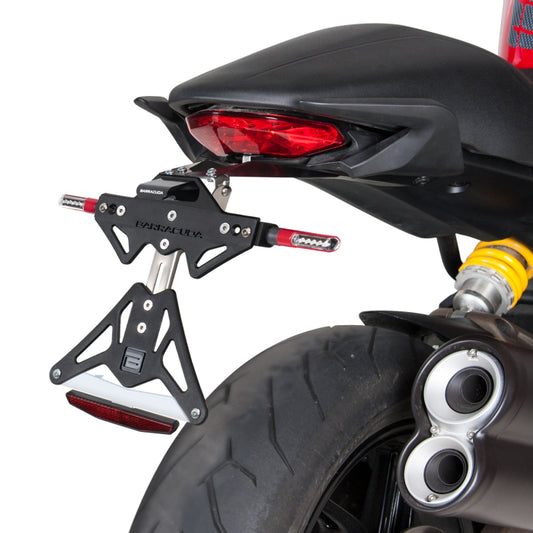 PORTATARGA RECLINABILE - barracuda Motorbike Ducati Monster Monster 821 14-17