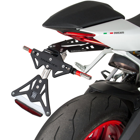 PORTATARGA - barracuda Motorbike Ducati Panigale Panigale 12-17 (1199 - 1299 - 899 - 959)
