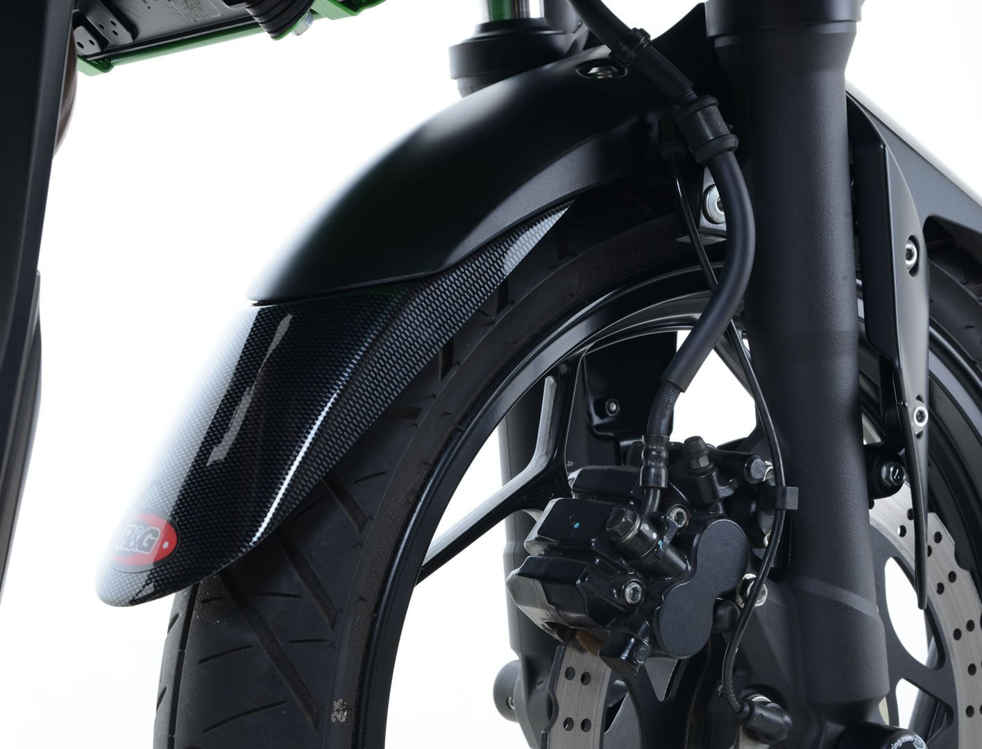 Estensione parafango anteriore, KAWASAKI NINJA 300 '13- / Ninja 250 '13-'17 / Z250 '13-'18 / Z300 (colore carbon look)