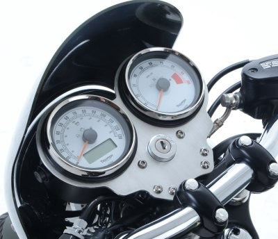 fascia strumentazione, Triumph Thruxton '08-'14 (no Bonneville) - con barra piatta