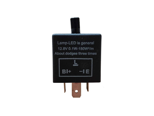 Flash Relay regolabile con trimmer (0.1W-150W / 0.02A-20A)