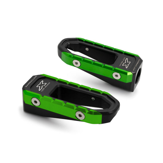 KIT PEDANE X-OFFROAD VERDE (coppia) - Senza Categoria