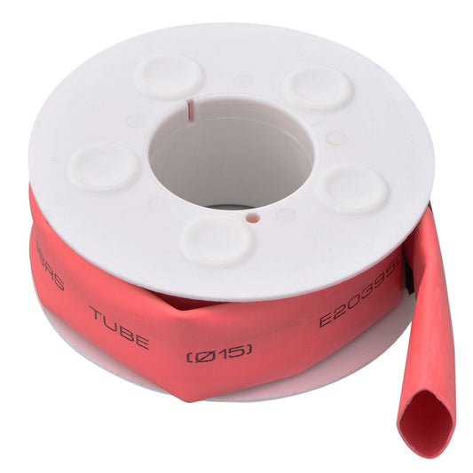guaina termorestringente diam.15mm, 1,2M rosso