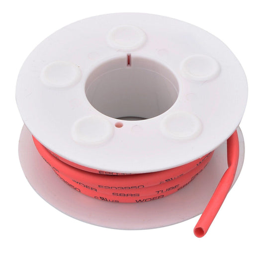 guaina termorestringente diam.3,2mm, 3M rosso