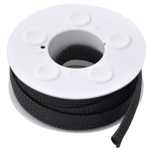 guaina trecciata PET, diam. interno 10mm, 5M