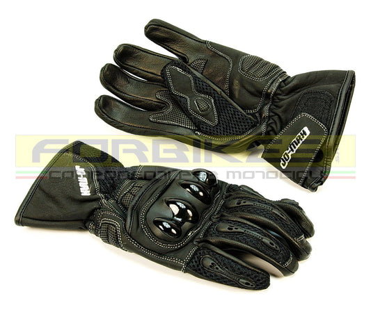 Guanto estivo pelle / mesh Modello Arioso colore nero Taglia XXL